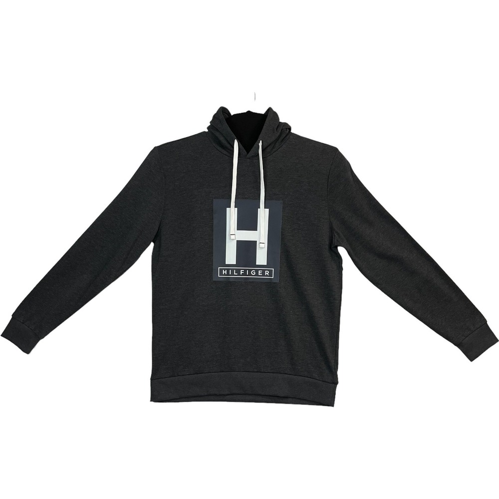 Tommy Hilfiger Men's Pullover Hoodie Size XL Gray Sleepwear Loungewear